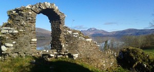 Inchmurrin Island Castle Ruins